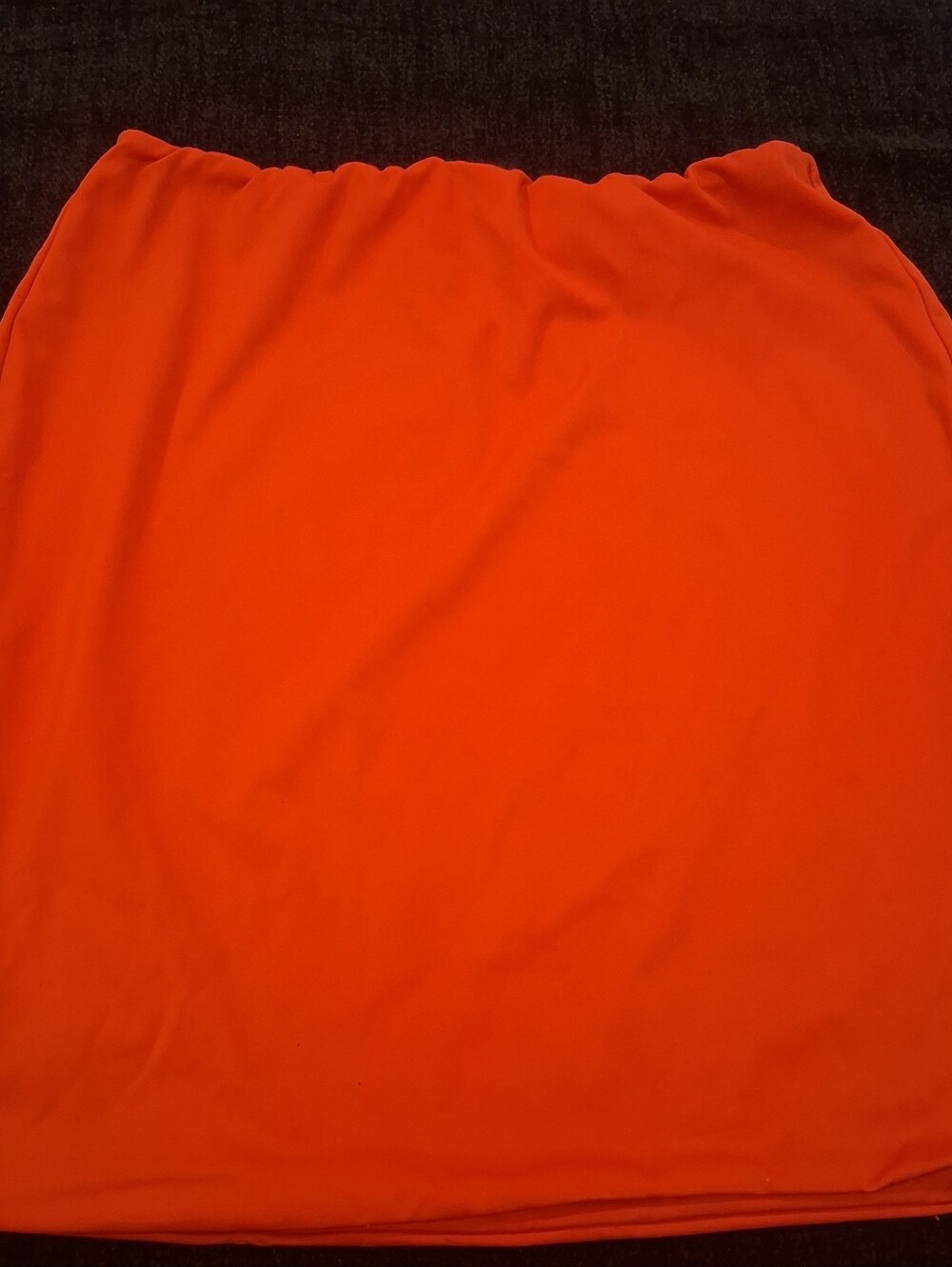 Bright Red Women's Skirt - Classic Elastic Waist
